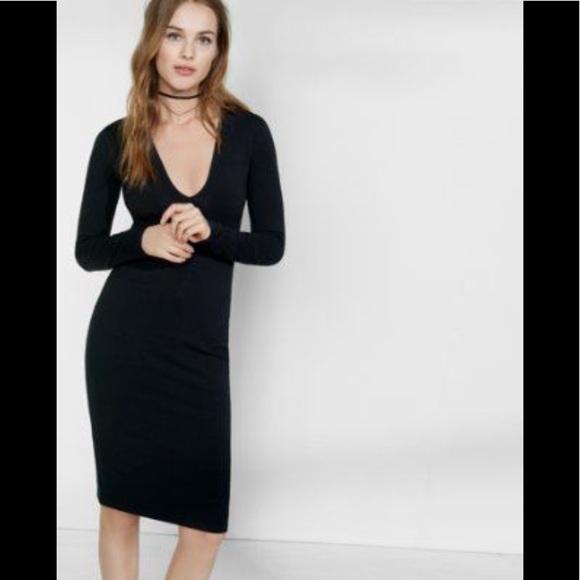 Express Dresses & Skirts - Express Black Sheath Dress